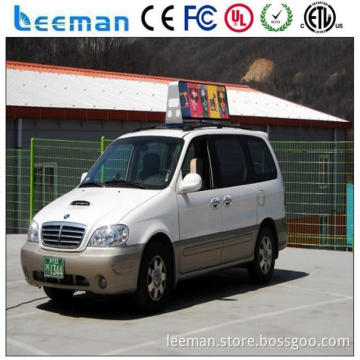 xxx photo p10 taxi top moving led sign